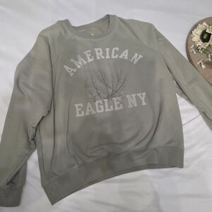 American Eagle Outfitters Olive Sweatshirt